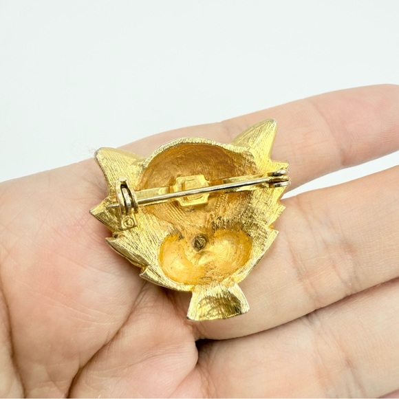 Jonette Jewelry Co. J.J. Cat Brooch Whimsical Figural Pin - Picture 4 of 6